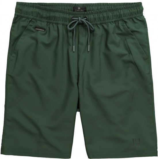 JP1880 QuickDry Tennis Shorts Green - Urheiluvaatteet & ulkoilu - Miesten urheiluvaatteet isot koot