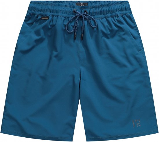 JP1880 QuickDry Tennis Shorts Teal - Urheiluvaatteet & ulkoilu - Miesten urheiluvaatteet isot koot