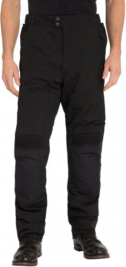 JP1880 All Year Round Motorcycle Pants Black - Moottoripyörävaatteet pluskoossa - Pluskoon moottoripyörävaatteet miehille
