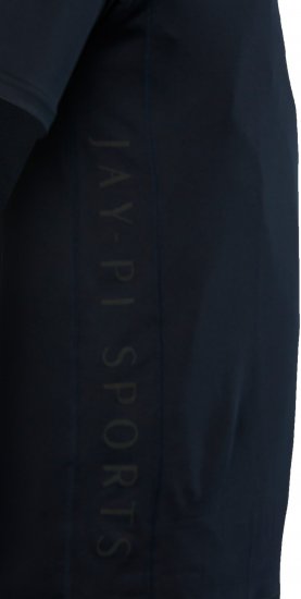 JP1880 QuickDry Side Prints Tennis T-Shirt Dark Navy - Urheiluvaatteet & ulkoilu - Miesten urheiluvaatteet isot koot