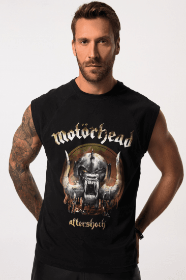 JP1880 Ozzy Motörhead Graphic Band T-Shirt Black - T-paidat - Isot T-paidat 2XL – 14XL