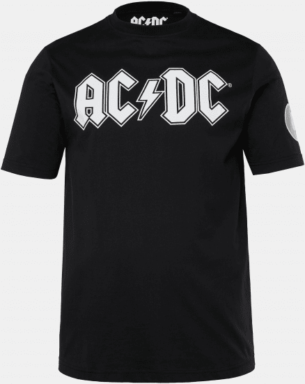 JP1880 AC/DC Classic Logo Band T-Shirt Black - T-paidat - Isot T-paidat 2XL – 14XL
