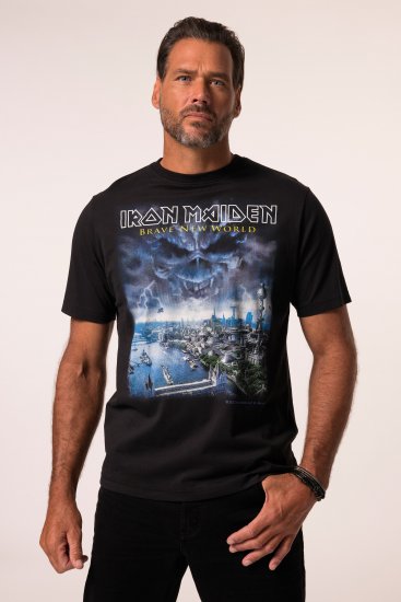 JP1880 Iron Maiden Brave New World T-Shirt Black - T-paidat - Isot T-paidat 2XL – 14XL