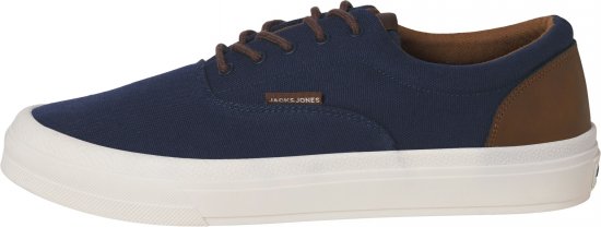 Jack & Jones Lington Canvas Sneakers Navy Blazer - Miesten Kengät 40-52 - Miesten kengät koossa 40-52