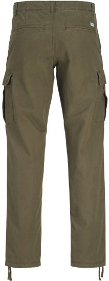 Jack & Jones KANE BARKLEY Cargopants Khaki - Farkut ja housut - Miesten isot farkut ja isot housut W40-W70