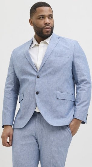 Jack & Jones Riviera Blazer Nautical Blue - Puvut ja pikkutakit - Pukuja suurissa mitoissa