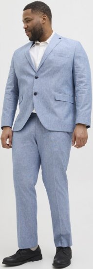 Jack & Jones Riviera Blazer Nautical Blue - Puvut ja pikkutakit - Pukuja suurissa mitoissa
