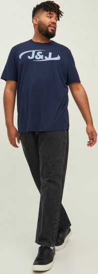 Jack & Jones MIKE ORIGINAL NA 823 Pants Grey Denim - Farkut ja housut - Miesten isot farkut ja isot housut W40-W70