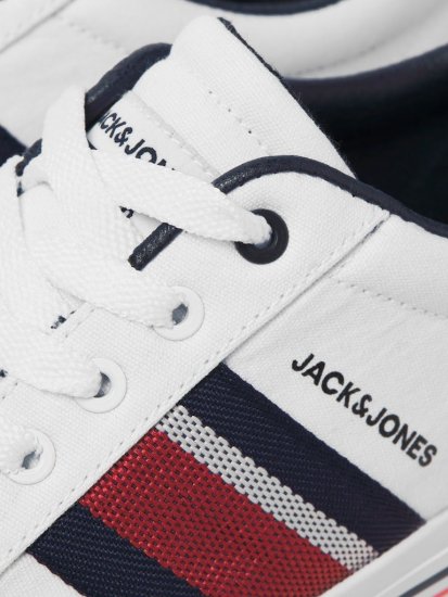 Jack & Jones Gorgon Sneakers Bright White - Miesten Kengät 40-52 - 