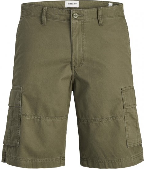 Jack & Jones Cole Mateo Cargo Shorts Olive Night - Shortsit - Shortsit, isot koot – W40-W60