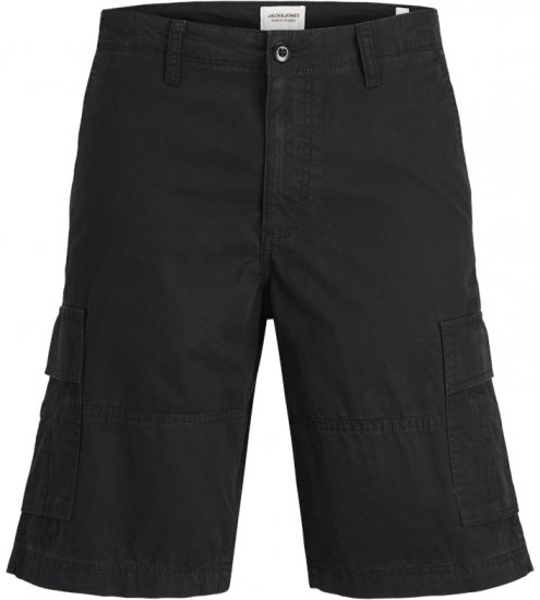 Jack & Jones Cole Mateo Cargo Shorts Black - Shortsit - Shortsit, isot koot – W40-W60
