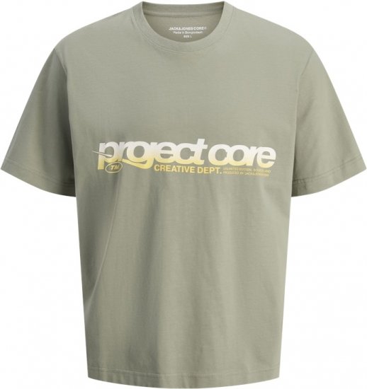 Jack & Jones Project Core Loose Fit Summer T-Shirt Light Grey - T-paidat - Isot T-paidat 2XL – 14XL