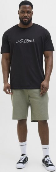 Jack & Jones Lavance Crew Neck T-Shirt Black Beauty - T-paidat - Isot T-paidat 2XL – 14XL