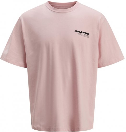 Jack & Jones Fold Crew Neck T-Shirt Tickled Pink - T-paidat - Isot T-paidat 2XL – 14XL
