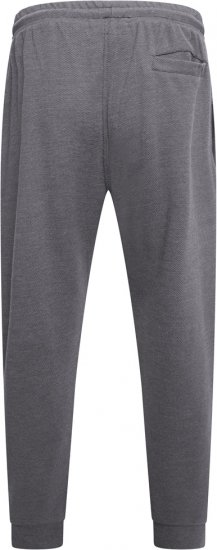 Kam Jeans 240 Textured Interlock Jog Pants Charcoal - Collegehousut ja collegeshortsit - Miesten Isot collegehousut ja collegeshortsit