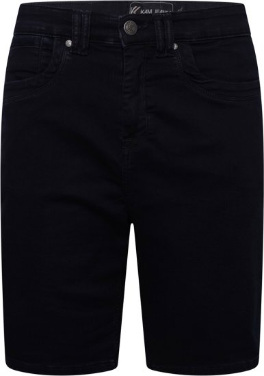 Kam Jeans Pepe Knitted Denim Shorts Blue-Black - Shortsit - Shortsit, isot koot – W40-W60