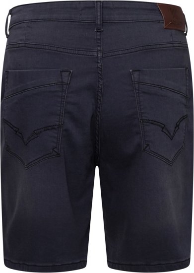 Kam Jeans Pepe Knitted Denim Shorts Charcoal - Shortsit - Shortsit, isot koot – W40-W60