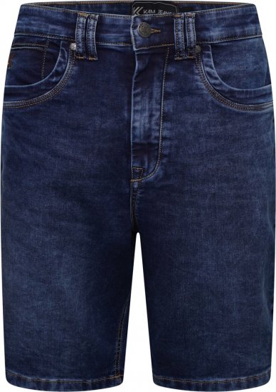 Kam Jeans Pepe Knitted Denim Shorts Random Mid Wash Blue - Shortsit - Shortsit, isot koot – W40-W60