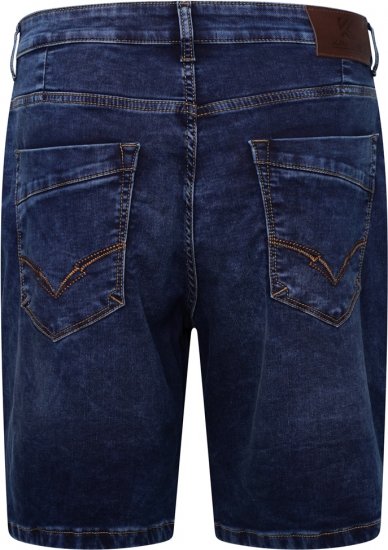 Kam Jeans Pepe Knitted Denim Shorts Random Mid Wash Blue - Shortsit - Shortsit, isot koot – W40-W60