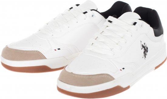 U.S. POLO ASSN. Steve - Men's Sneakers White - Miesten Kengät 40-52 - 