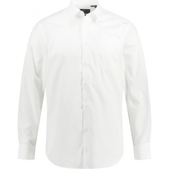 JP1880 Shirt Business Modern Fit White TALL - MIESTEN VAATTEET MT-6XLT - Pitkien miesten vaatteet