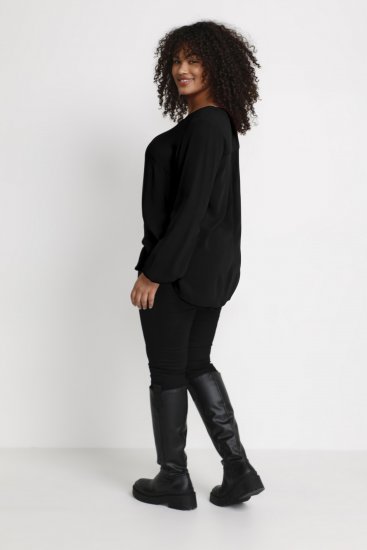 Kaffe Curve Ami Pitkähihainen Pusero Musta - T-paidat - 