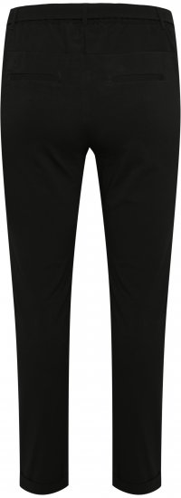 Kaffe Curve Jia Housut Vyöllä Musta - Naisten farkut ja housut isot koot - 