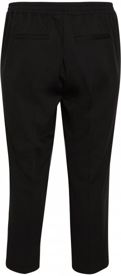 Kaffe Curve Sakira Nilkkapituiset Housut Musta - Farkut & Housut Isoissa Koissa – Plus Size - 