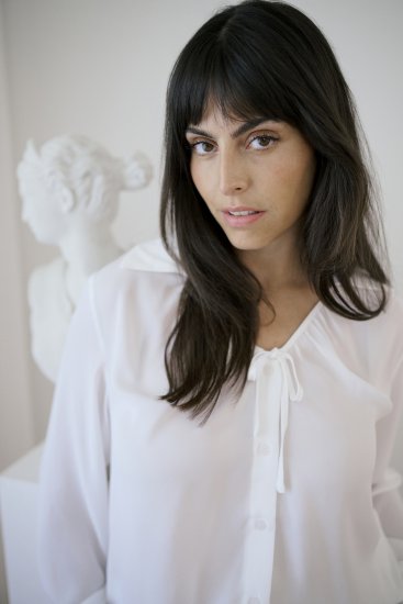 Kaffe Curve Gina Shirt White - Paitapuserot - 