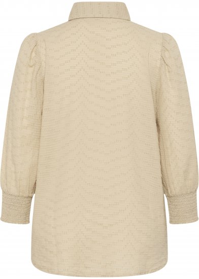 Kaffe Curve Penelopia Shirt Feather Grey - Paitapuserot - 