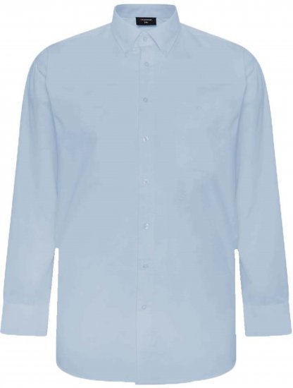 Espionage SH150 Plain Long Sleeve Shirt Blue - Pitkähihaiset paidat - 