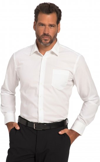 JP1880 Shirt Business Modern Fit White TALL - MIESTEN VAATTEET MT-6XLT - Pitkien miesten vaatteet
