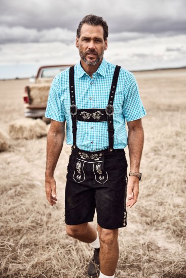 JP1880 Shirt Traditional Short Sleeve Turquoise - Kauluspaidat - Miesten isot kauluspaidat 2XL – 8XL