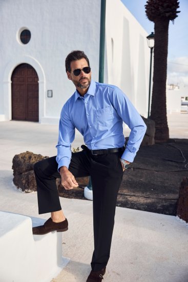 JP1880 Shirt Business Comfort Fit Light Blue TALL - MIESTEN VAATTEET MT-6XLT - Pitkien miesten vaatteet