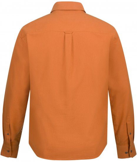 JP1880 Shirt Flannel Long Sleeve Orange TALL - MIESTEN VAATTEET MT-6XLT - Pitkien miesten vaatteet