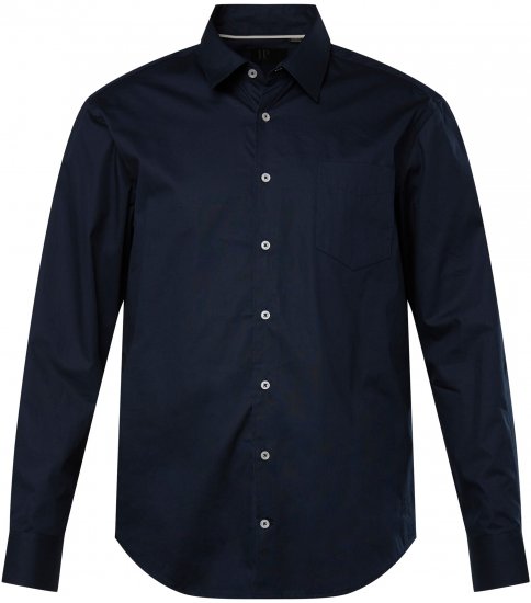 JP1880 Shirt Long Sleeve Modern Fit Navy Blue TALL - MIESTEN VAATTEET MT-6XLT - Pitkien miesten vaatteet