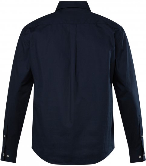 JP1880 Shirt Long Sleeve Modern Fit Navy Blue TALL - MIESTEN VAATTEET MT-6XLT - Pitkien miesten vaatteet