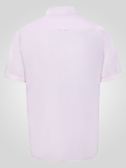 D555 James Lyhythihainen Oxford-Paita TALL Vaaleanpunainen - TALL kauluspaidat - 