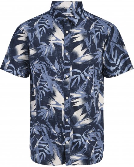 Jack & Jones Honolulu Short Sleeve Resort Shirt - Lyhythihaiset kauluspaidat - Lyhythihaiset Kauluspaidat Isot Koot