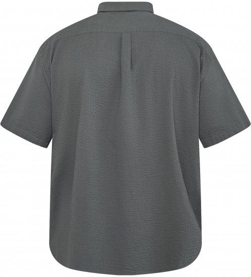 North Latitude 61306 Lyhythihainen Päällyspaita Tummanvihreä - Kauluspaidat - Miesten isot kauluspaidat 2XL – 8XL