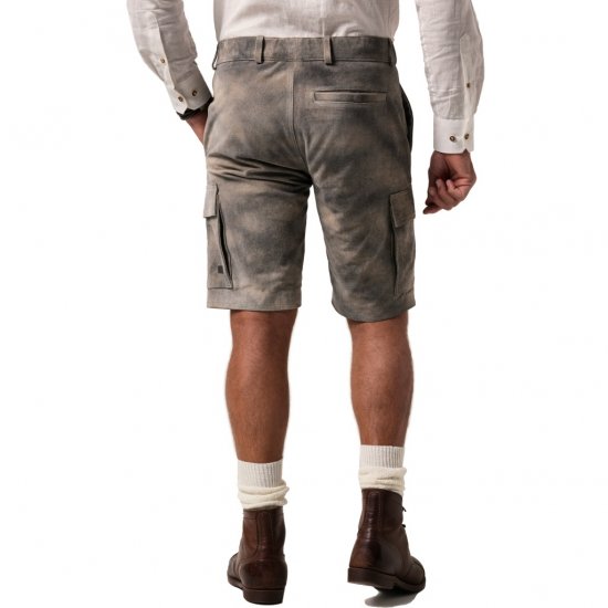 JP1880 Shorts Bermuda Traditional Cowhide Graphite Grey - Shortsit - Shortsit, isot koot – W40-W60