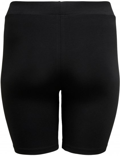 Only Carmakoma Time Shorts Black - Shortsit - 