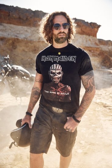 JP1880 Leather Shorts Cargo Pockets Lamb Nappa Leather Black - Shortsit - Shortsit, isot koot – W40-W60