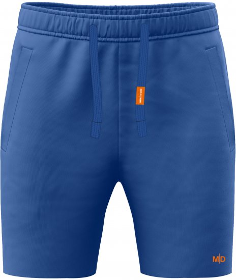 Motley Denim Paris Sweatshorts Royal Blue - Collegehousut ja collegeshortsit - Miesten Isot collegehousut ja collegeshortsit