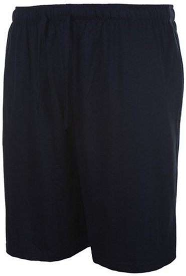 Espionage PJ034 2-Pack Pyjama Shorts Black/Navy - Alusvaatteet & uimavaatteet - Miesten Isot alusvaatteet 