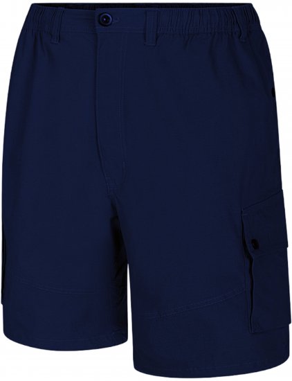 Espionage ST066 Stretch Poplin Cargo Shorts Dark Navy - Shortsit - Shortsit, isot koot – W40-W60
