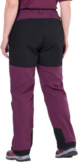 Ulla Popken HYPRAR Multifunctional Durable Inset Trekking Pants Dark Cherry Dark Cherry - Farkut & Housut Isoissa Koissa – Plus Size - 