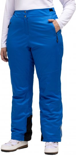 Ulla Popken UP Sport Triple Function Fully Lined Ski Pants Royal Blue - Naisten farkut ja housut isot koot - 