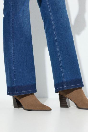 Ulla Popken Stretch Fit Bootcut Jeans Blue Denim - Ulla Popken - Ulla Popken plus-size-vaatteet