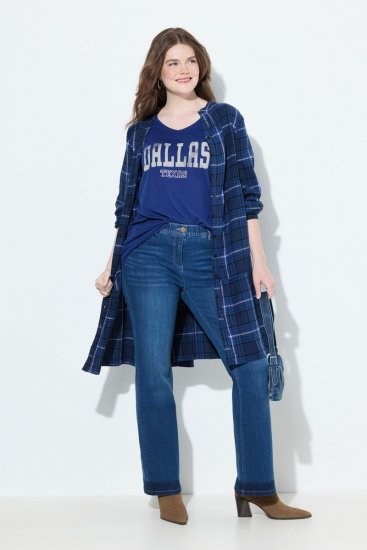 Ulla Popken Stretch Fit Bootcut Jeans Blue Denim - Ulla Popken - Ulla Popken plus-size-vaatteet